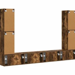 vidaXL Muebles Tv-Conjunto de mueble de TV 8 pcs