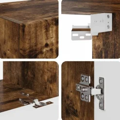 vidaXL Muebles Tv-Conjunto de mueble de TV 8 pcs