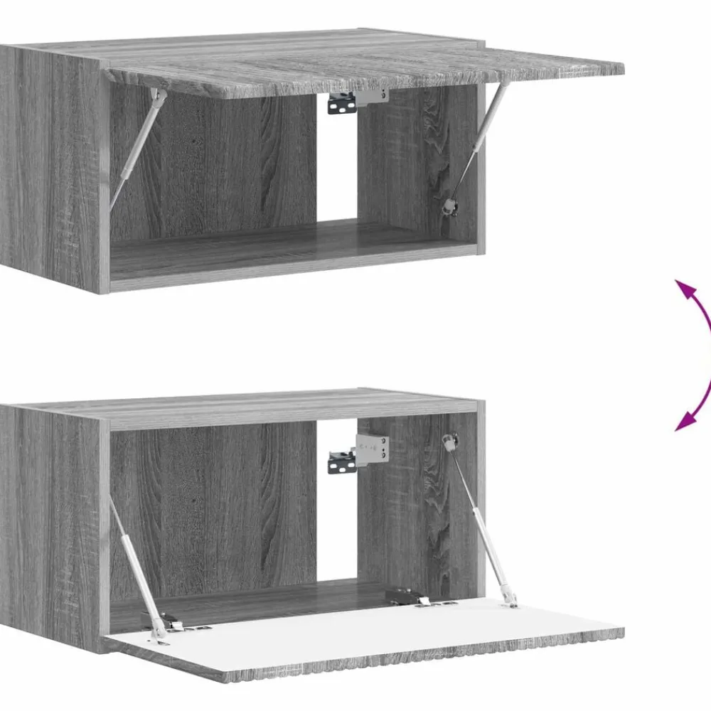 vidaXL Muebles Tv-Conjunto de mueble de TV 5 pcs Madera de ingeniería