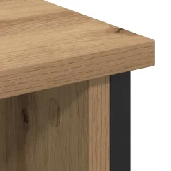 vidaXL Muebles Tv-Conjunto de mueble de TV Roble artesanal 100 x 35 x 45 cm