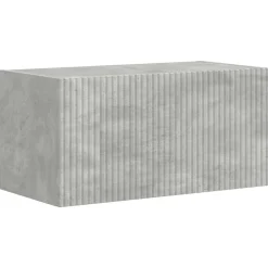vidaXL Conjunto de mueble de TV 6 pcs Gris Concreto Gris hormigón Online