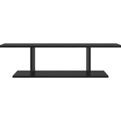 vidaXL Conjunto de mueble de TV Negro 103 x 30 x 26,5 cm Roble negro New