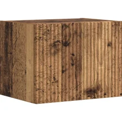 vidaXL Conjunto de mueble de TV Montaje en la pared 5 pcs Madera vieja Outlet