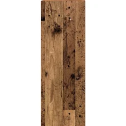 vidaXL Muebles Tv-Conjunto de mueble de TV 4 piezas montado la pared madera vieja