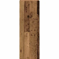 vidaXL Muebles Tv-Conjunto de mueble de TV 4 piezas montado la pared madera vieja