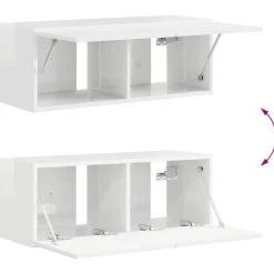 vidaXL Muebles Tv-Conjunto de mueble de TV 3 pcs Madera de ingeniería
