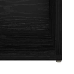 vidaXL Conjunto de mueble de TV 2 pcs 107 x 35 x 37 cm Roble negro Hot