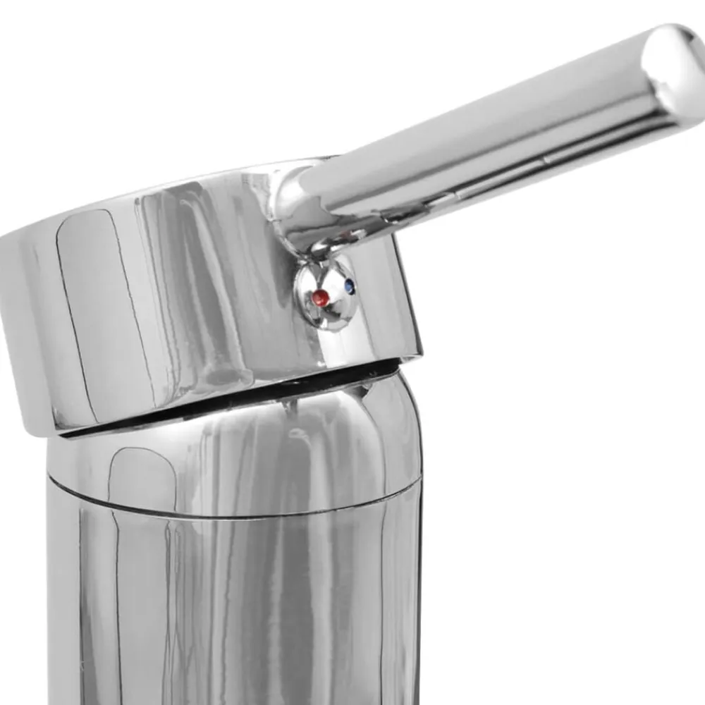 vidaXL Conjuntos De Muebles-Conjunto de muebles de baño con lavabo y grifo 4 piezas