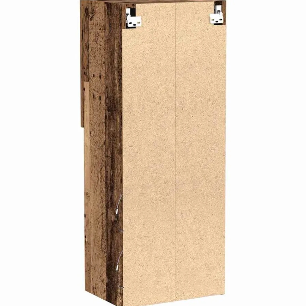 vidaXL Muebles Tv-Conjunto de mueble de TV Madera vieja 40,5 x 30 x 102 cm