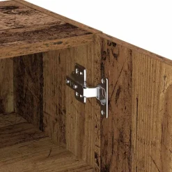 vidaXL Muebles Tv-Conjunto de mueble de TV Madera vieja 40,5 x 30 x 102 cm