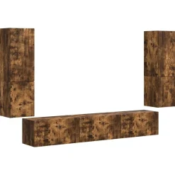 vidaXL Muebles Tv-Conjunto de mueble de TV 4 pcs