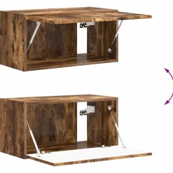 vidaXL Muebles Tv-Conjunto de mueble de TV 4 pcs