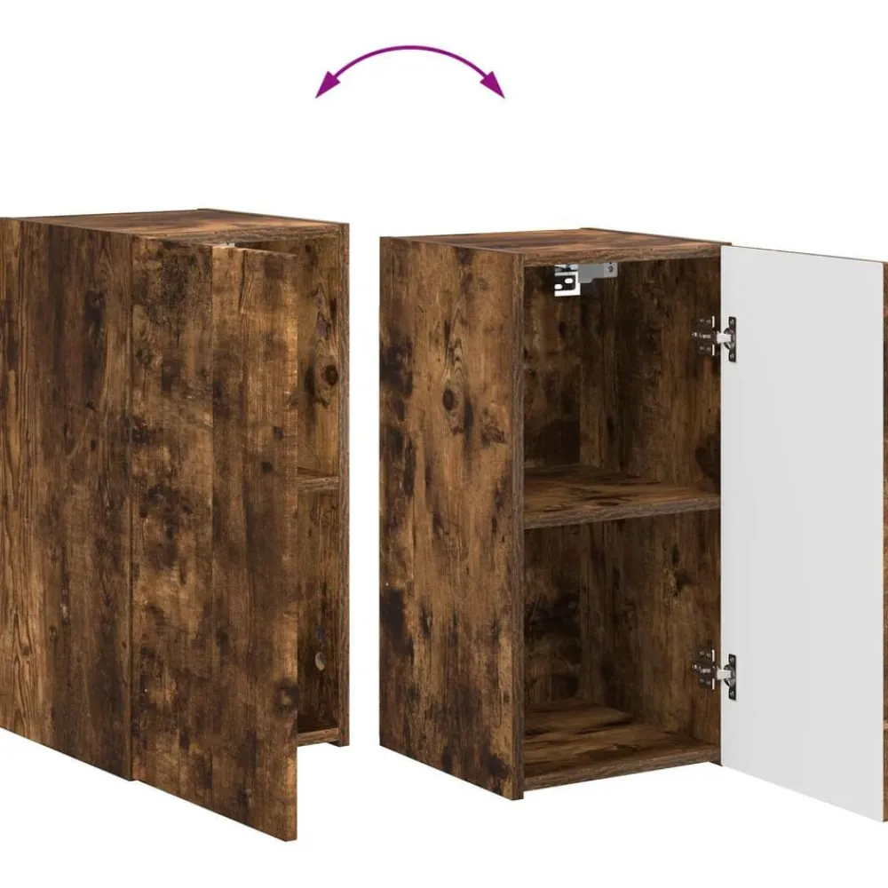 vidaXL Muebles Tv-Conjunto de mueble de TV 4 pcs