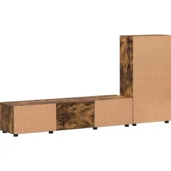vidaXL Conjuntos De Muebles-Conjunto de mueble de TV con cajón FLORIN