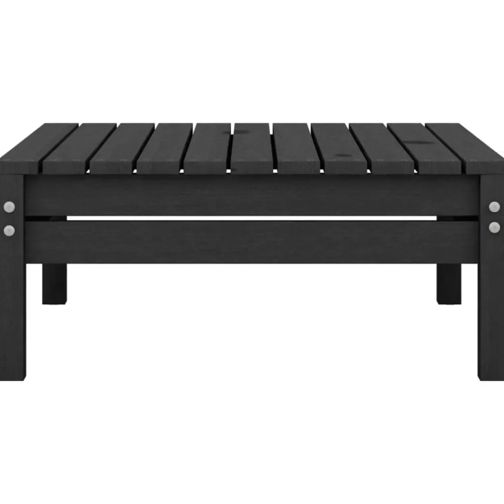 vidaXL Muebles De Jardín-Conjunto de muebles de jardín 3 piezas madera maciza pino