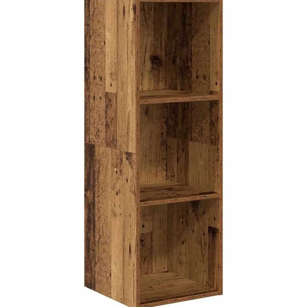vidaXL Muebles Tv-Conjunto de mueble de TV Montaje en la pared 2 pcs
