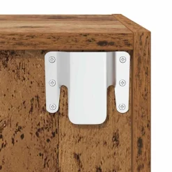 vidaXL Muebles Tv-Conjunto de mueble de TV Montaje en la pared 2 pcs