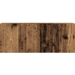 vidaXL Muebles Tv-Conjunto de mueble de TV 6 piezas montado la pared madera vieja