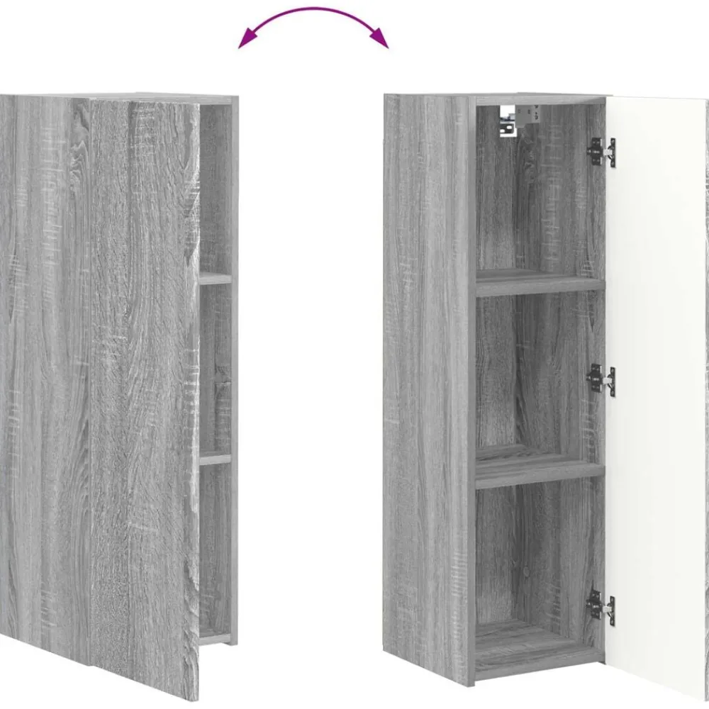 vidaXL Muebles Tv-Conjunto de mueble de TV 4 pcs Madera de ingeniería