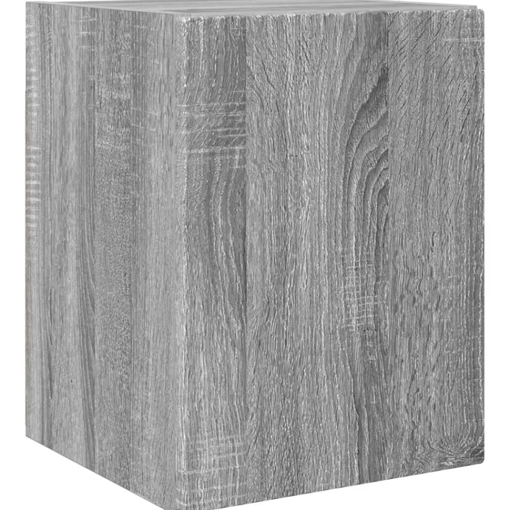 vidaXL Muebles Tv-Conjunto de mueble de TV 4 pcs Madera de ingeniería