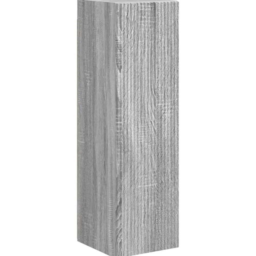 vidaXL Muebles Tv-Conjunto de mueble de TV 4 pcs Madera de ingeniería