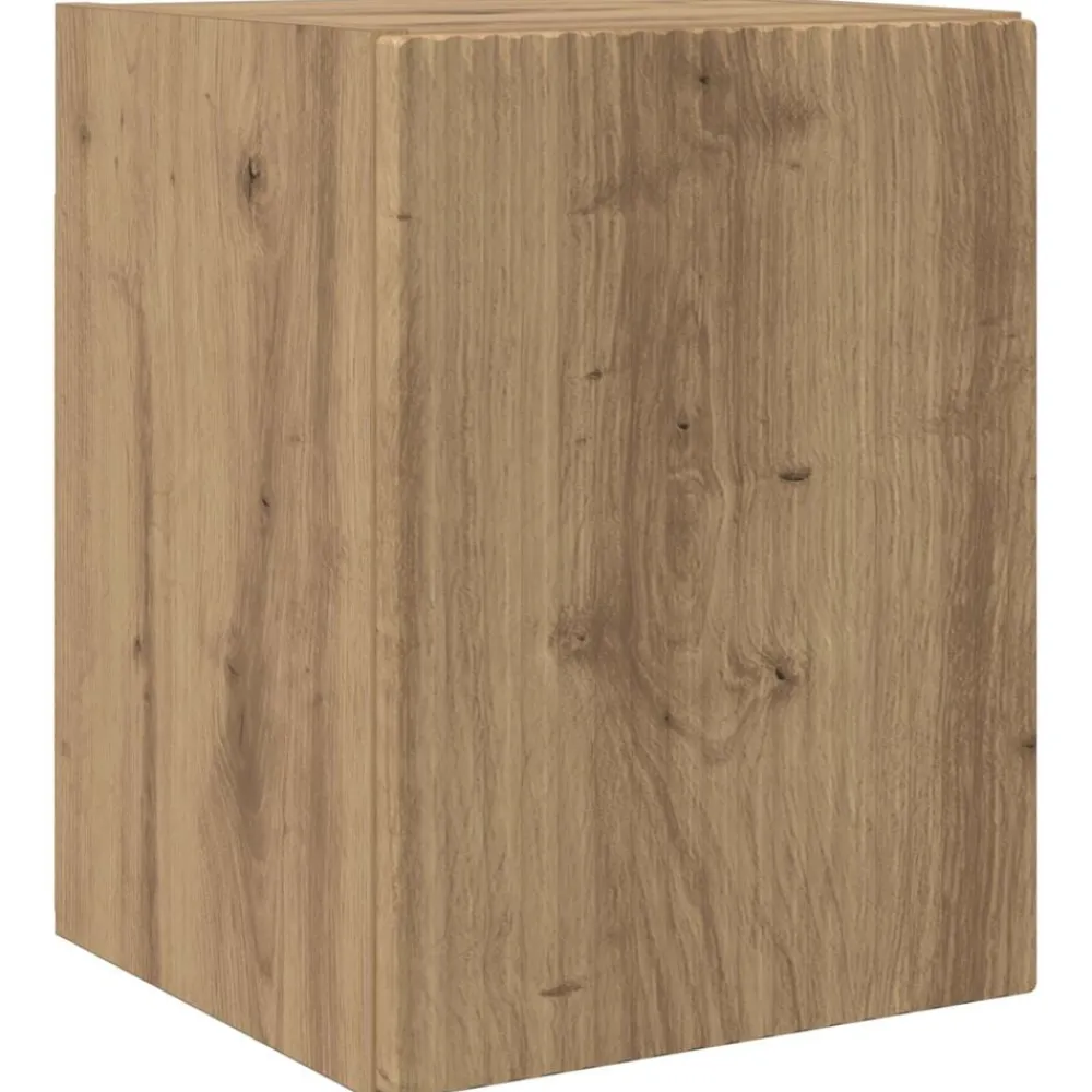 vidaXL Conjunto de mueble de TV 3 pcs Roble artesanal Roble artisan Online