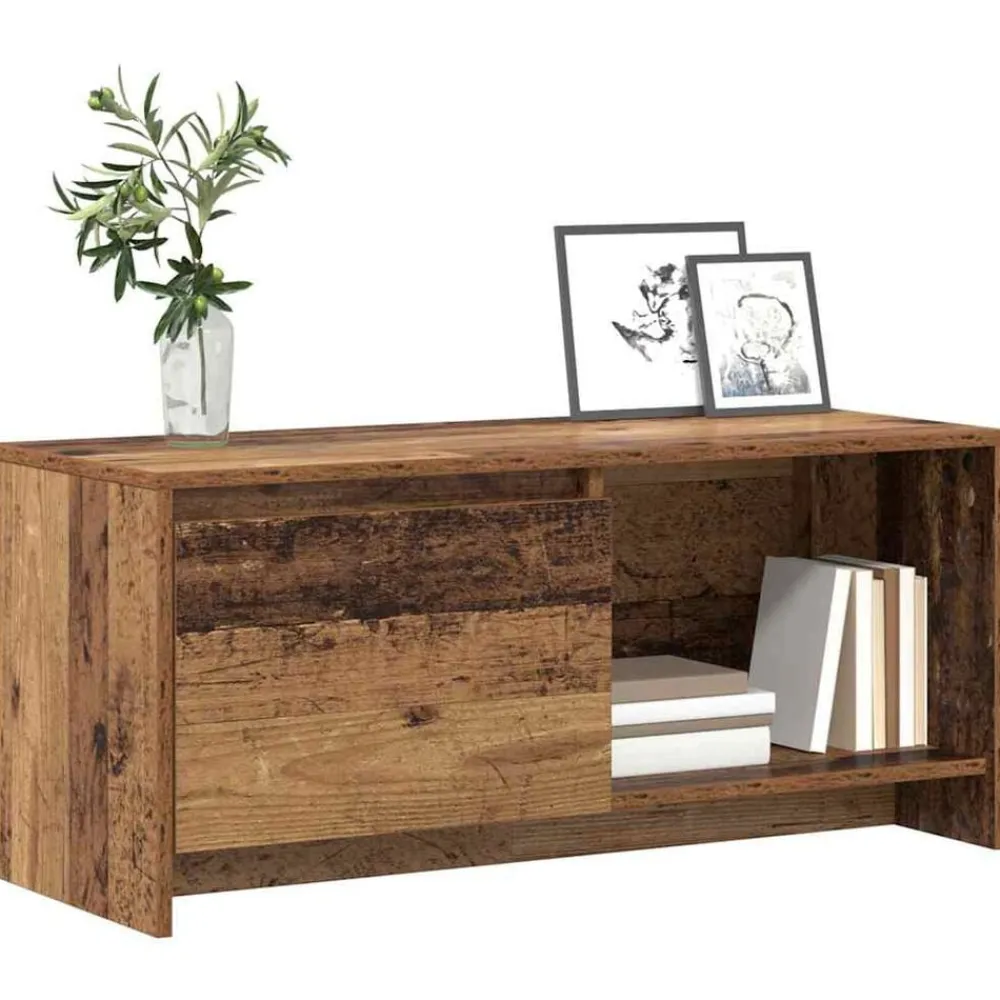 vidaXL Conjunto de mueble de TV 90 x 35 x 40 cm Madera vieja Best