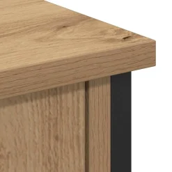 vidaXL Muebles Tv-Conjunto de mueble de TV Roble artesanal 101 x 35 x 65 cm