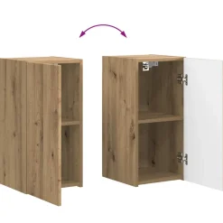vidaXL Conjunto de mueble de TV 4 pcs Madera de ingeniería