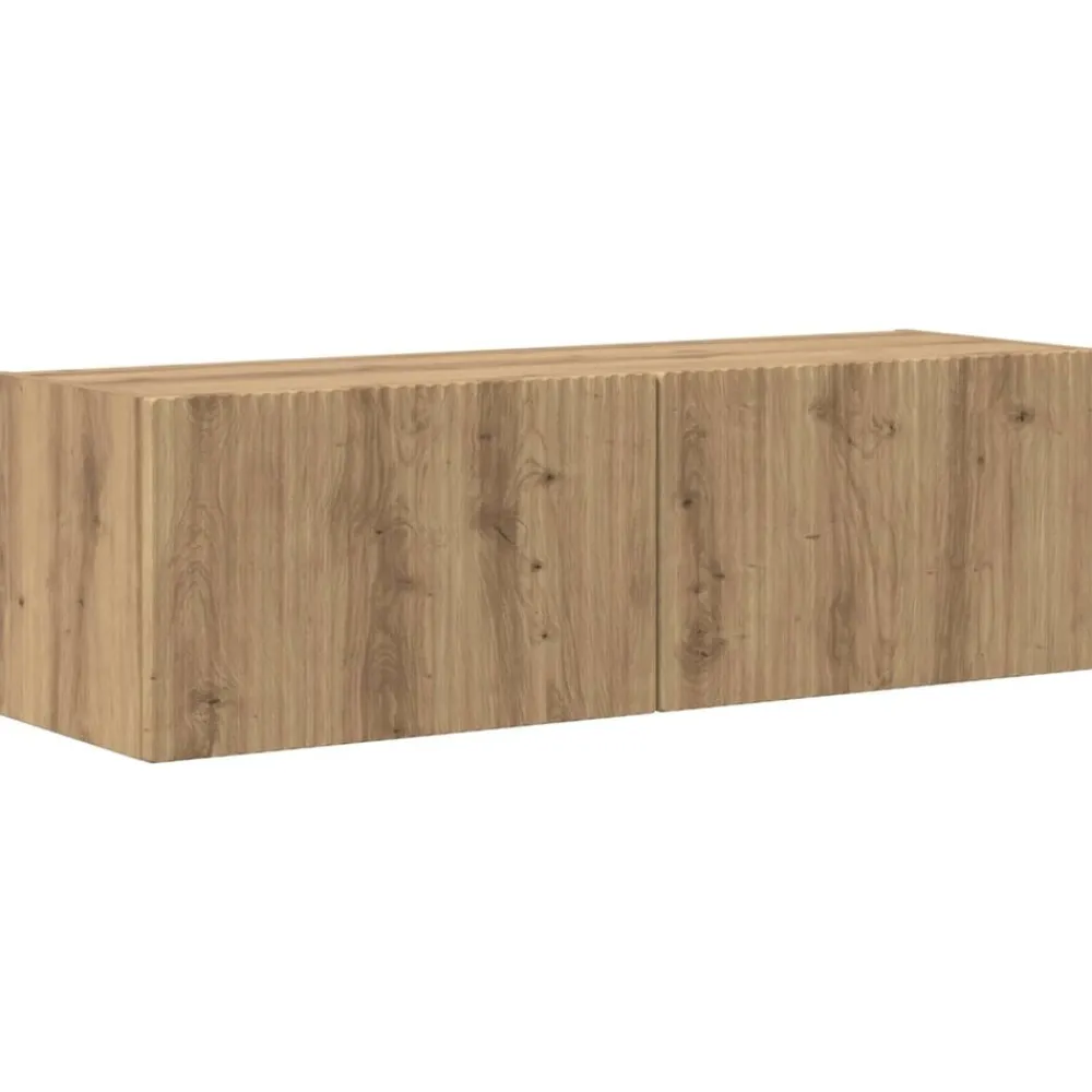 vidaXL Conjunto de mueble de TV 4 pcs Madera de ingeniería