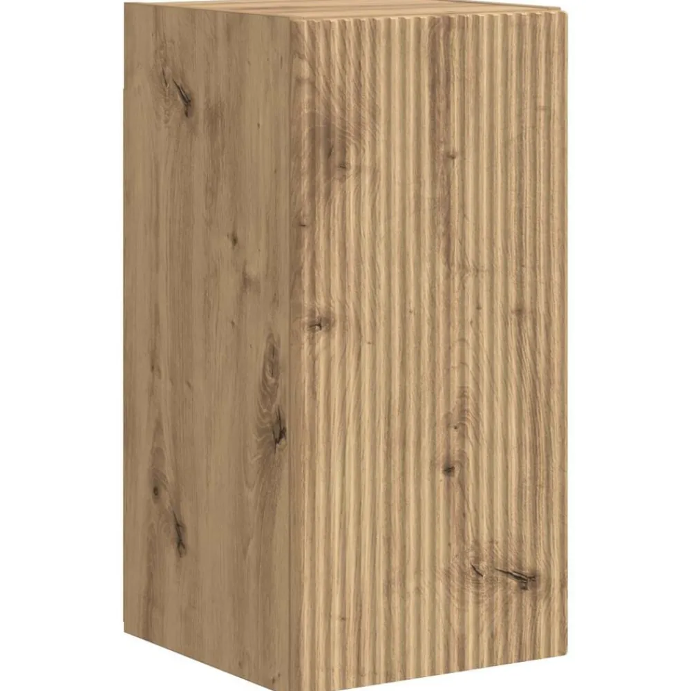 vidaXL Conjunto de mueble de TV 4 pcs Madera de ingeniería
