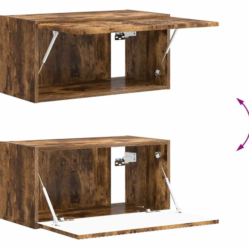 vidaXL Muebles Tv-Conjunto de mueble de TV 2 pcs