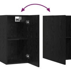 vidaXL Muebles Tv-Conjunto de mueble de TV 4 pcs Madera de ingeniería