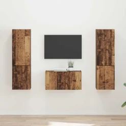 vidaXL Muebles Tv-Conjunto de mueble de TV 5 pcs