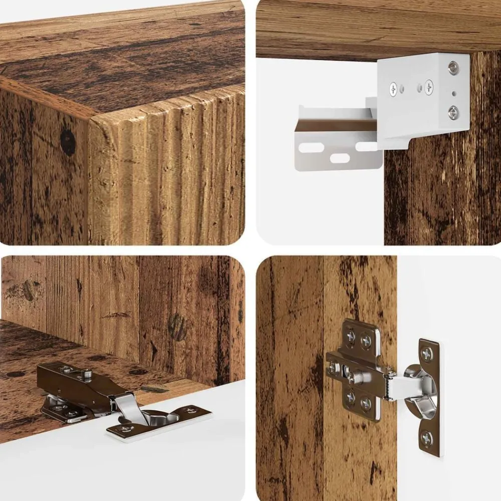 vidaXL Muebles Tv-Conjunto de mueble de TV 5 pcs