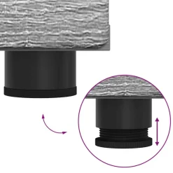 vidaXL Conjunto de mueble de TV con cajón FLORIN Gris sonoma Online