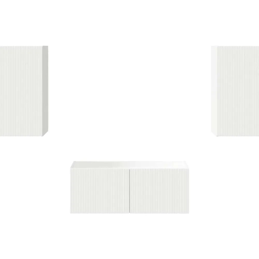 vidaXL Muebles Tv-Conjunto de mueble de TV 6 pcs Madera de ingeniería