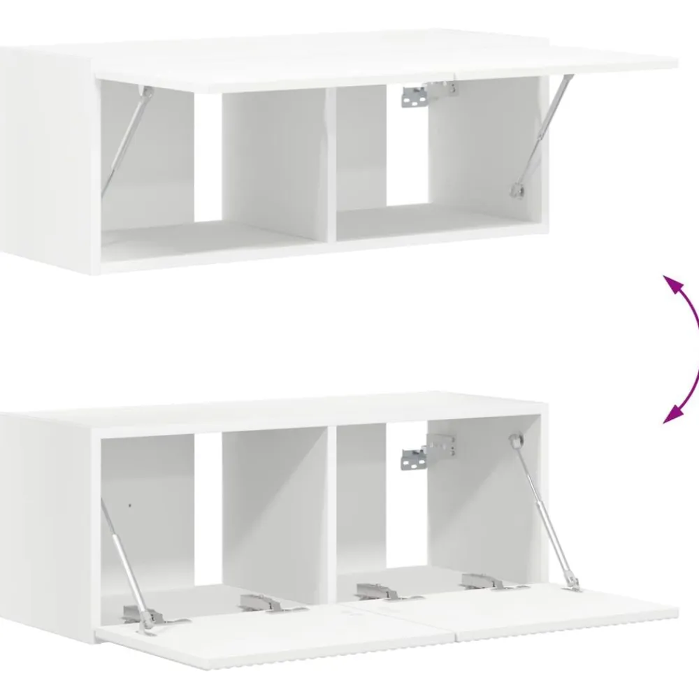 vidaXL Muebles Tv-Conjunto de mueble de TV 6 pcs Madera de ingeniería