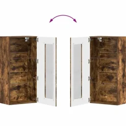 vidaXL Conjuntos De Muebles-Conjunto de mueble de TV con cajón FLORIN