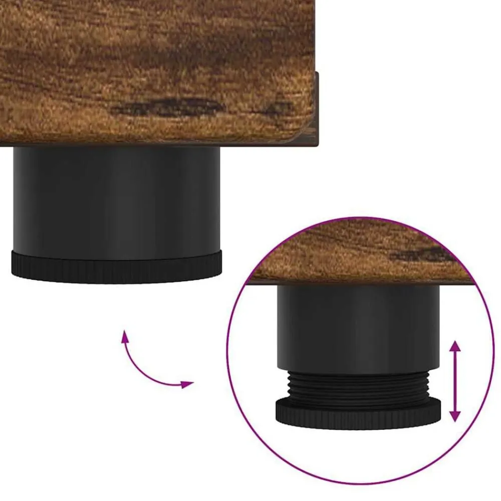 vidaXL Conjuntos De Muebles-Conjunto de mueble de TV con cajón FLORIN