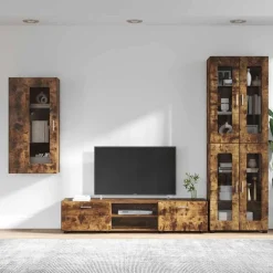 vidaXL Conjuntos De Muebles-Conjunto de mueble de TV con cajón FLORIN