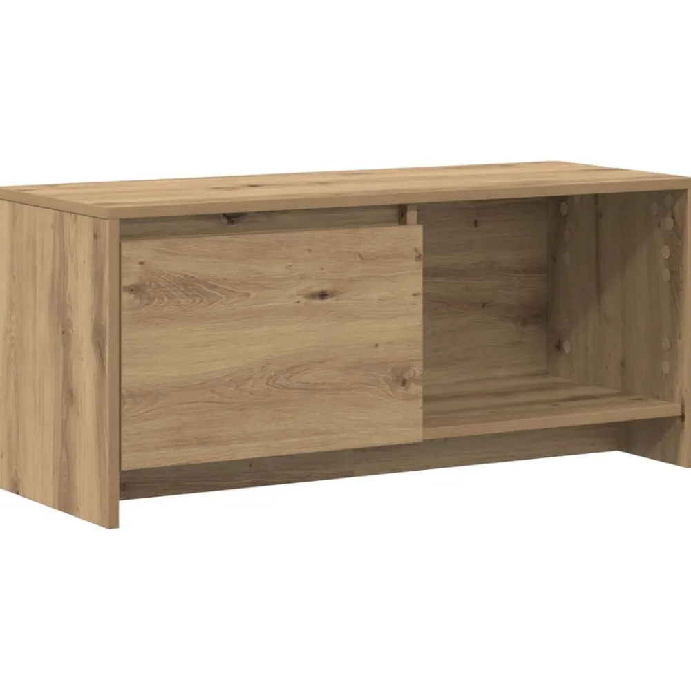 vidaXL Conjunto de mueble de TV Roble artesanal 90 x 35 x 40 cm Roble artisan