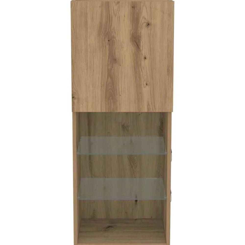 vidaXL Conjunto de mueble de TV Roble artesanal 40,5 x 30 x 102 cm Roble artisan