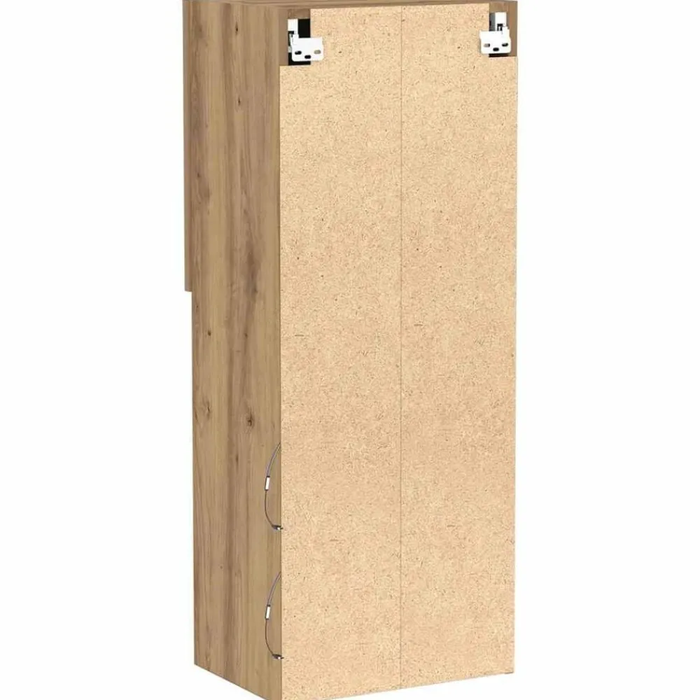 vidaXL Conjunto de mueble de TV Roble artesanal 40,5 x 30 x 102 cm Roble artisan