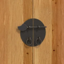 vidaXL Conjunto de muebles de baño 2 piezas madera maciza de pino