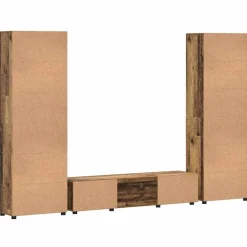 vidaXL Conjunto de mueble de TV con cajón FLORIN Madera vieja Madera envejecida Best