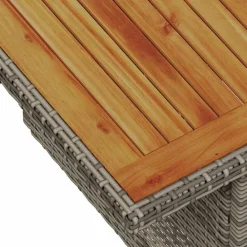 vidaXL Muebles De Jardín-Conjunto de sofá de jardín con cojín Manual 5 pcs