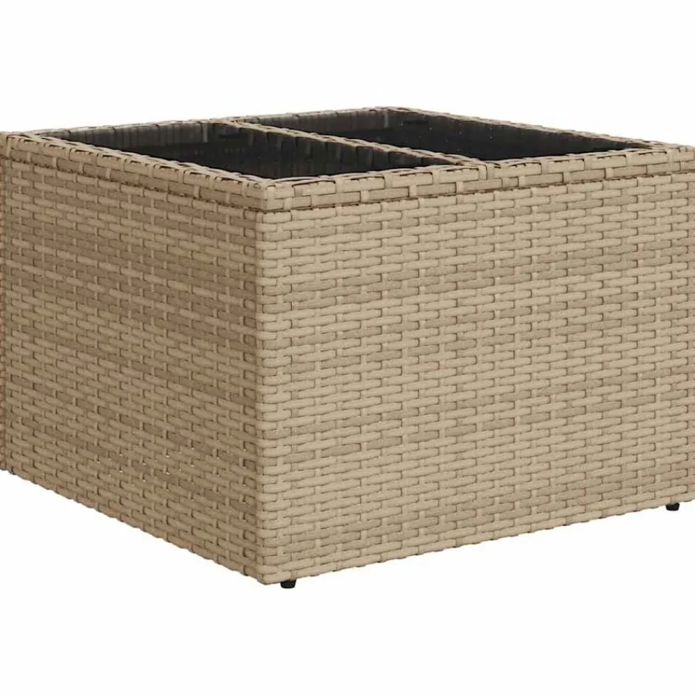 vidaXL Conjunto de sofá de jardín 8 pcs Crema ratán sintético Beige y Sale