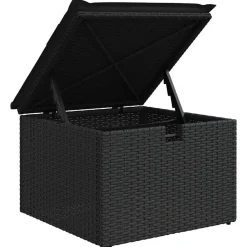 vidaXL Muebles De Jardín-Conjunto de sofá de jardín con cojín 6 pcs Poliratán