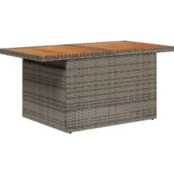 vidaXL Muebles De Jardín-Conjunto de sofá de jardín 8 pcs Poliratán